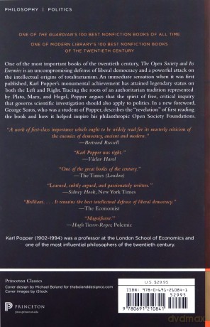 The Open Society and Its Enemies (Princeton Classics): With a new foreword by George Soros: 119 (Princeton Classics, 119) - Karl R. Popper [KSIĄŻKA]