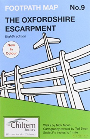 The Oxfordshire Escarpment: No. 9 (Chiltern Society Footpath Maps S.) - Moon Nick [KSIĄŻKA]