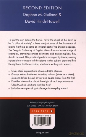 The Penguin Dictionary of English Idioms (4,000+ Idioms) (Penguin Reference Books) - Daphne M Gulland [KSIĄŻKA]