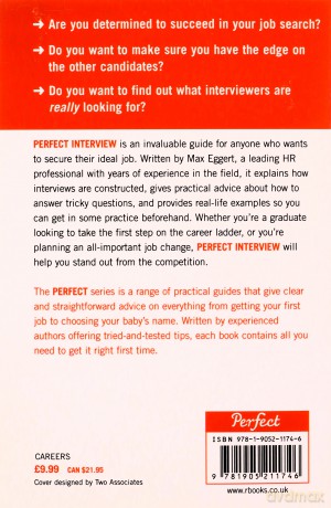 The Perfect Interview: All you need to get it right the first time (Perfect (Random House)) - Max Eggert [KSIĄŻKA]