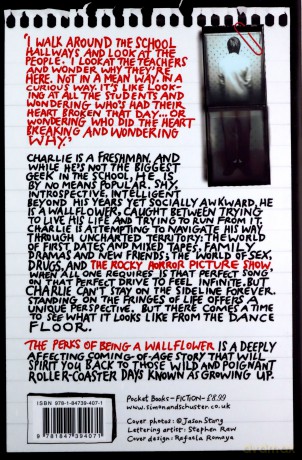 The Perks of Being a Wallflower: the most moving coming-of-age classic - Stephen Chbosky [KSIĄŻKA]