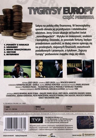 Tygrysy Europy 1 odc. 1-5 [2DVD]