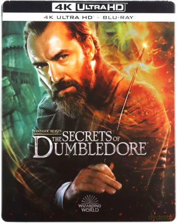 Fantastyczne zwierzęta: Tajemnice Dumbledore'a (steelbook) [Blu-Ray 4K]+[Blu-Ray]