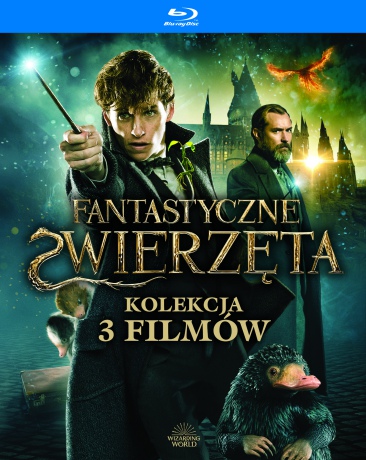 Fantastyczne Zwierzęta. Kolekcja 3 Filmów [3xBlu-Ray]