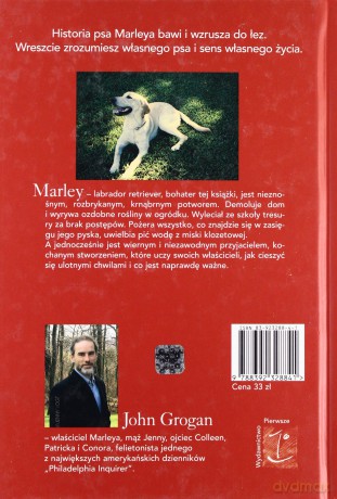 Marley I Ja. Życie Miłość I Najgorszy Pies Świata (twarda) - John Grogan [KSIĄŻKA]