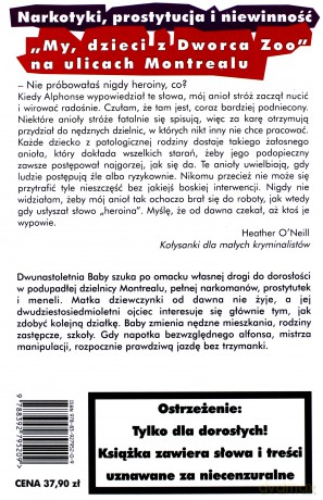 Kołysanki Dla Małych Kryminalistów - Heather O'neill [KSIĄŻKA]