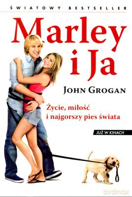 Marley I Ja (okładka filmowa) - John Grogan [KSIĄŻKA]