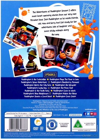 Adventures Of Paddington: Space Adventure 2.2 (Przygody misia Paddingtona) [DVD]