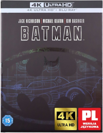 Batman (1989) (Ultimate Collector's Edition) (steelbook) [Blu-Ray 4K]+[Blu-Ray]
