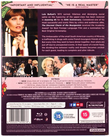 Discreet Charm Of The Bourgeoisie (50th Anniversary) (Dyskretny urok burżuazji) [Blu-Ray]