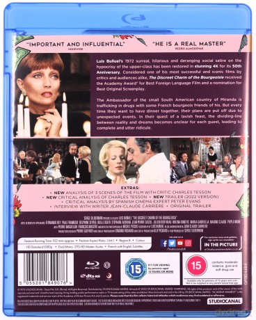 Discreet Charm Of The Bourgeoisie (50th Anniversary) (Dyskretny urok burżuazji) [Blu-Ray]