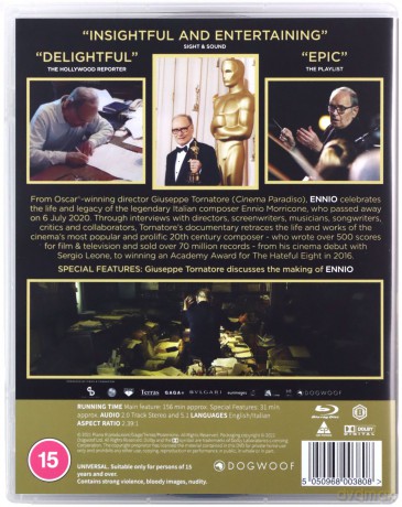 Ennio: The Maestro [Blu-Ray]