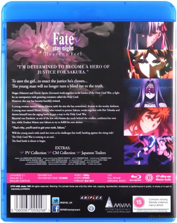 Fate Stay Night Heaven's Feel: Spring Song [Blu-Ray]