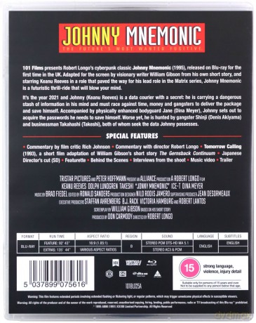 Johnny Mnemonic [Blu-Ray]