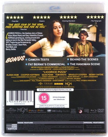 Licorice Pizza [Blu-Ray]+[DVD]