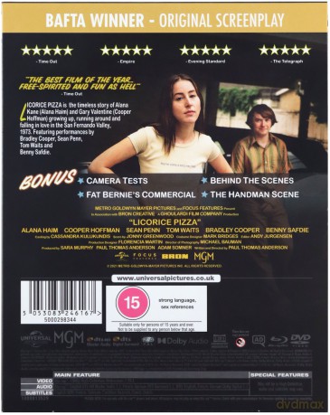 Licorice Pizza [Blu-Ray]+[DVD]