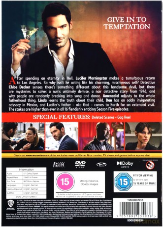 Lucifer Season 5 (Lucyfer) [3DVD]