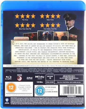 Operation Mincemeat (Operacja Mincemeat) [Blu-Ray]