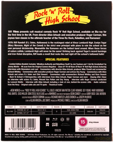 Rock 'N' Roll High School (Limited) [Blu-Ray]
