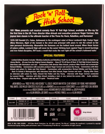 Rock 'N' Roll High School (Limited) [Blu-Ray]