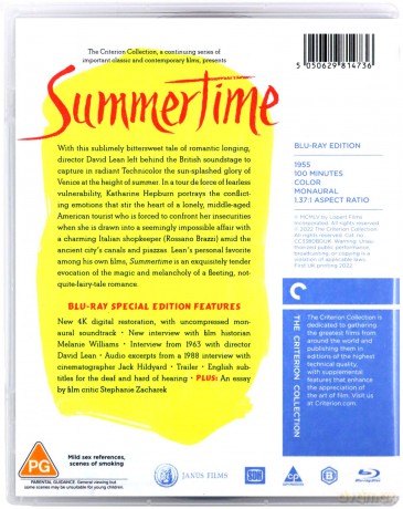 Summertime (Urlop w Wenecji) [Blu-Ray]