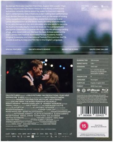 The Worst Person In The World (Najgorszy człowiek na świecie) [Blu-Ray]