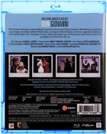 Wolfgang Amadeus Mozart: Don Giovanni [Blu-Ray]