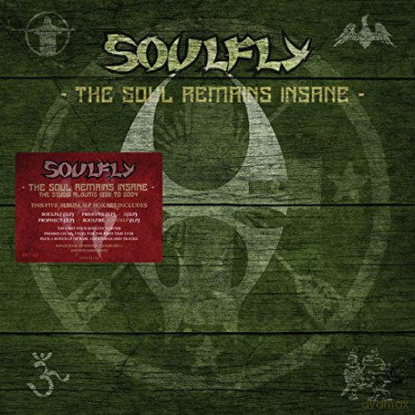 Soulfly: The Soul Remains Insane: The Studio Albums 1998 To 2004 [8xWinyl]