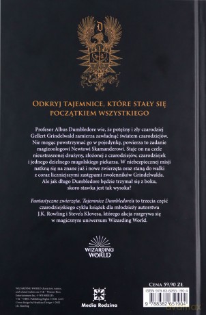 Fantastyczne zwierzęta: Tajemnice Dumbledore?a. Scenariusz oryginalny - J.K. Rowling, Steve Kloves [KSIĄŻKA]