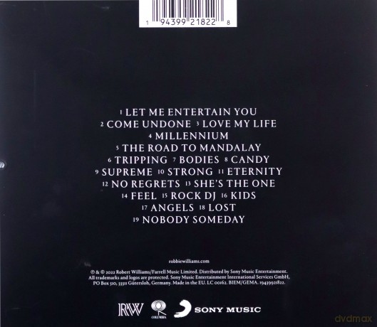 Robbie Williams: 25 (Pink) [CD]