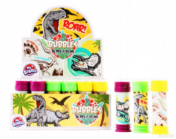 Bańki mydlane 55 ml Dinozaury My Bubble mix