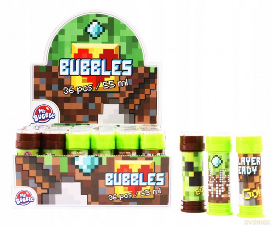 Bańki mydlane 55 ml Pixel My Bubble