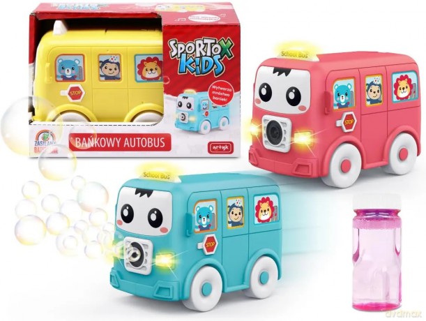 Bańkowy autobus Sportox Kids 162077 mix