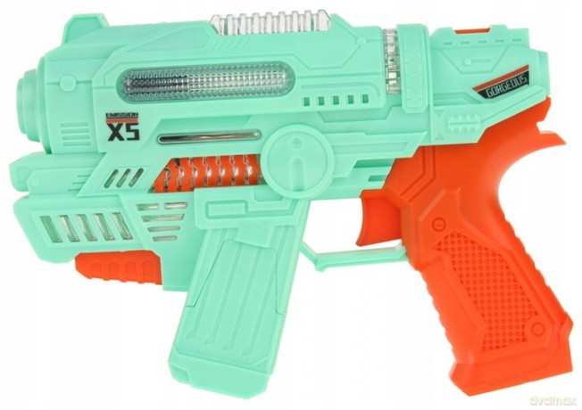 Pistolet do baniek mydlanych z dźwiękiem mix