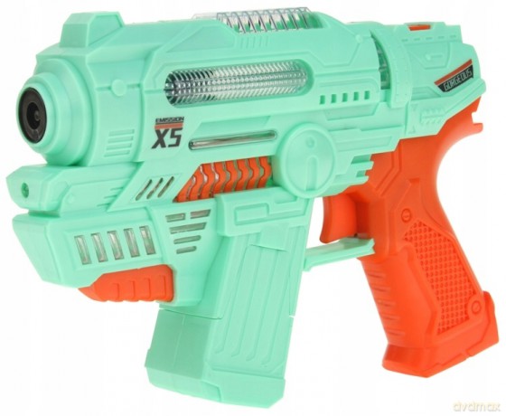 Pistolet do baniek mydlanych z dźwiękiem mix