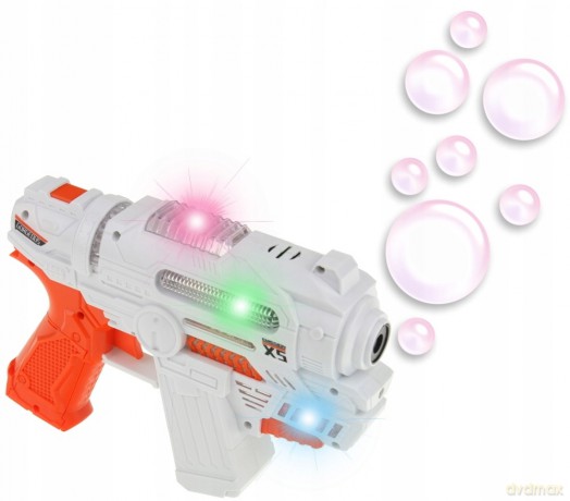 Pistolet do baniek mydlanych z dźwiękiem mix