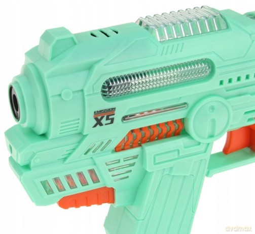 Pistolet do baniek mydlanych z dźwiękiem mix