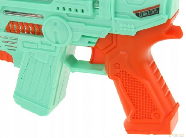 Pistolet do baniek mydlanych z dźwiękiem mix