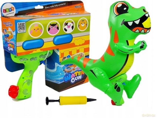 Pistolet na bańki mydlane Dinozaur