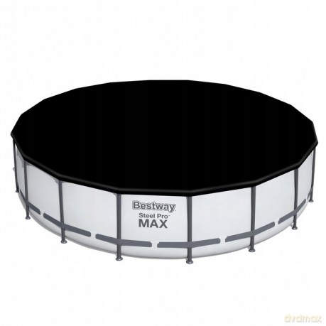 Basen stalażowy 457x122cm Steel Pro max 56420 BESTWAY