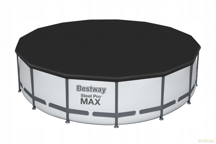 Basen stalażowy 457x122cm Steel Pro max 56420 BESTWAY