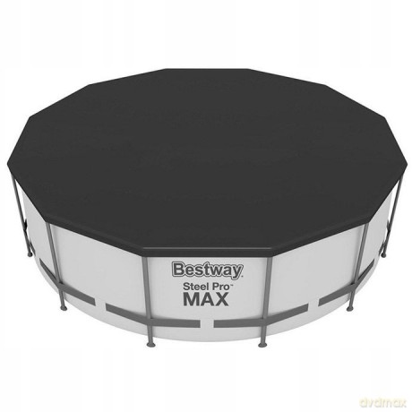 Basen stalażowy 457x122cm Steel Pro max 56420 BESTWAY