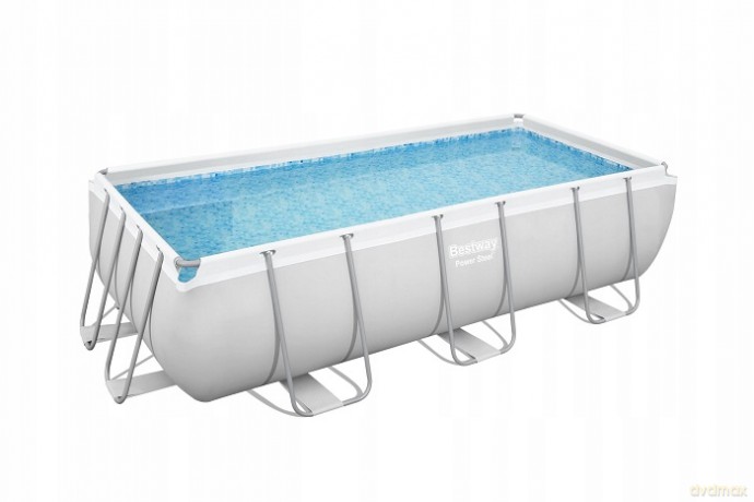 Basen stalażowy Power Steel 404x201x100 cm 56441 BESTWAY