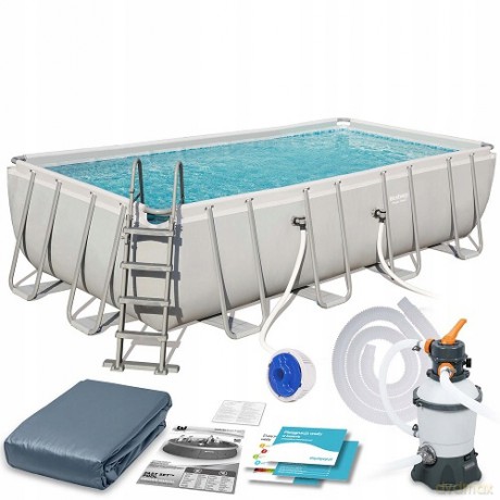 Basen stalażowy Steel Pro 488x244x122cm 56671 BESTWAY