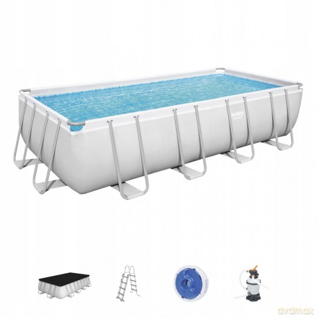 Basen stalażowy Steel Pro 488x244x122cm 56671 BESTWAY