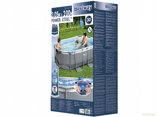 Basen stelażowy 305 x 200 x 84 cm 5614A BESTWAY