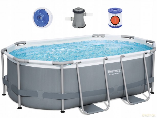 Basen stelażowy 305 x 200 x 84 cm 5614A BESTWAY
