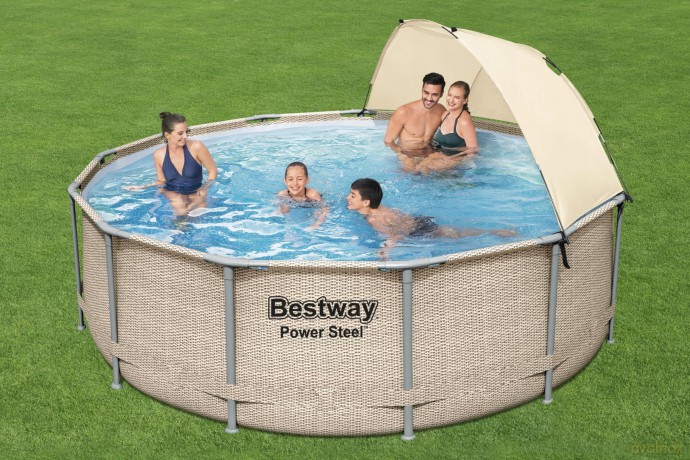 Basen stelażowy 396x107 cm 5614V BESTWAY