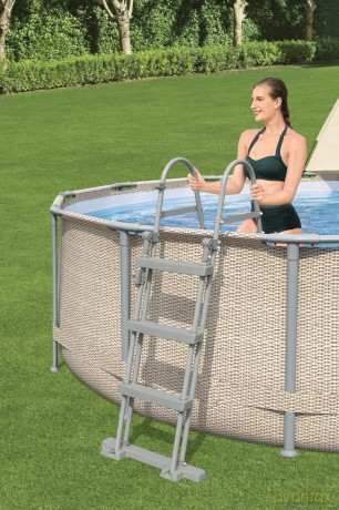 Basen stelażowy 396x107 cm 5614V BESTWAY