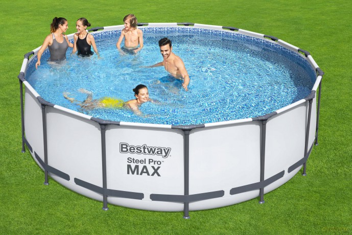 Basen stelażowy 457x122cm 56438 BESTWAY